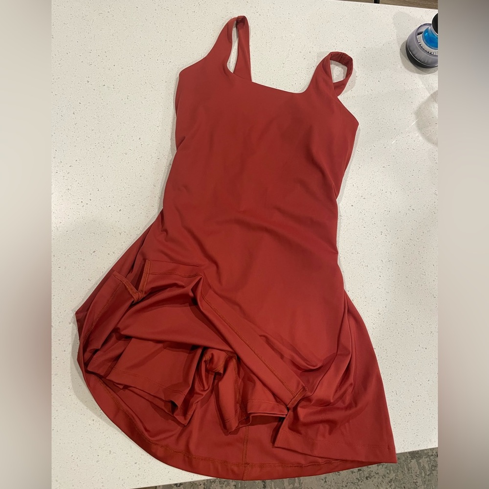 Old Navy Active — dress with under shorts — in DARK ROSÉ